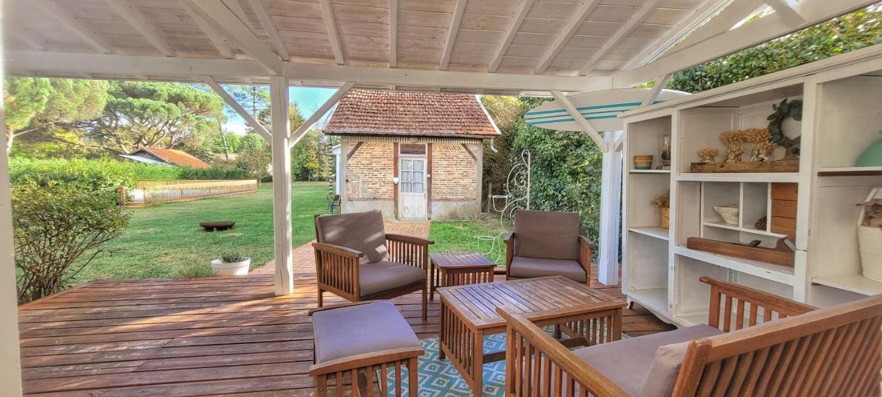 Charmante Maison Dans Les Landes X 10 Avec Piscine Et Salle D Escalade Lue Zewnętrze zdjęcie