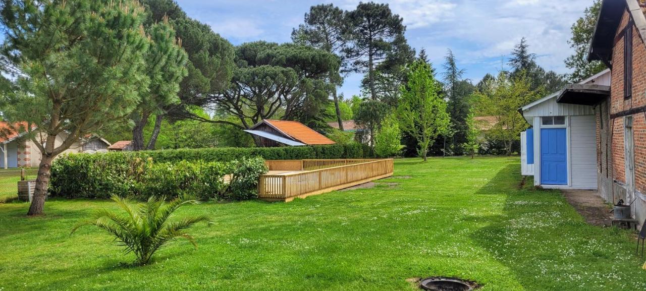 Charmante Maison Dans Les Landes X 10 Avec Piscine Et Salle D Escalade Lue Zewnętrze zdjęcie