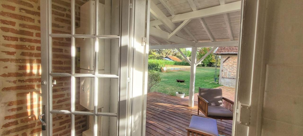 Charmante Maison Dans Les Landes X 10 Avec Piscine Et Salle D Escalade Lue Zewnętrze zdjęcie