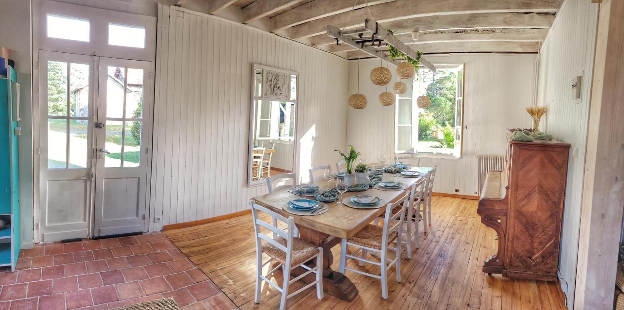 Charmante Maison Dans Les Landes X 10 Avec Piscine Et Salle D Escalade Lue Zewnętrze zdjęcie