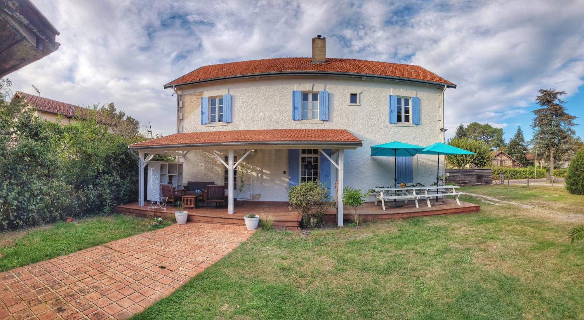 Charmante Maison Dans Les Landes X 10 Avec Piscine Et Salle D Escalade Lue Zewnętrze zdjęcie