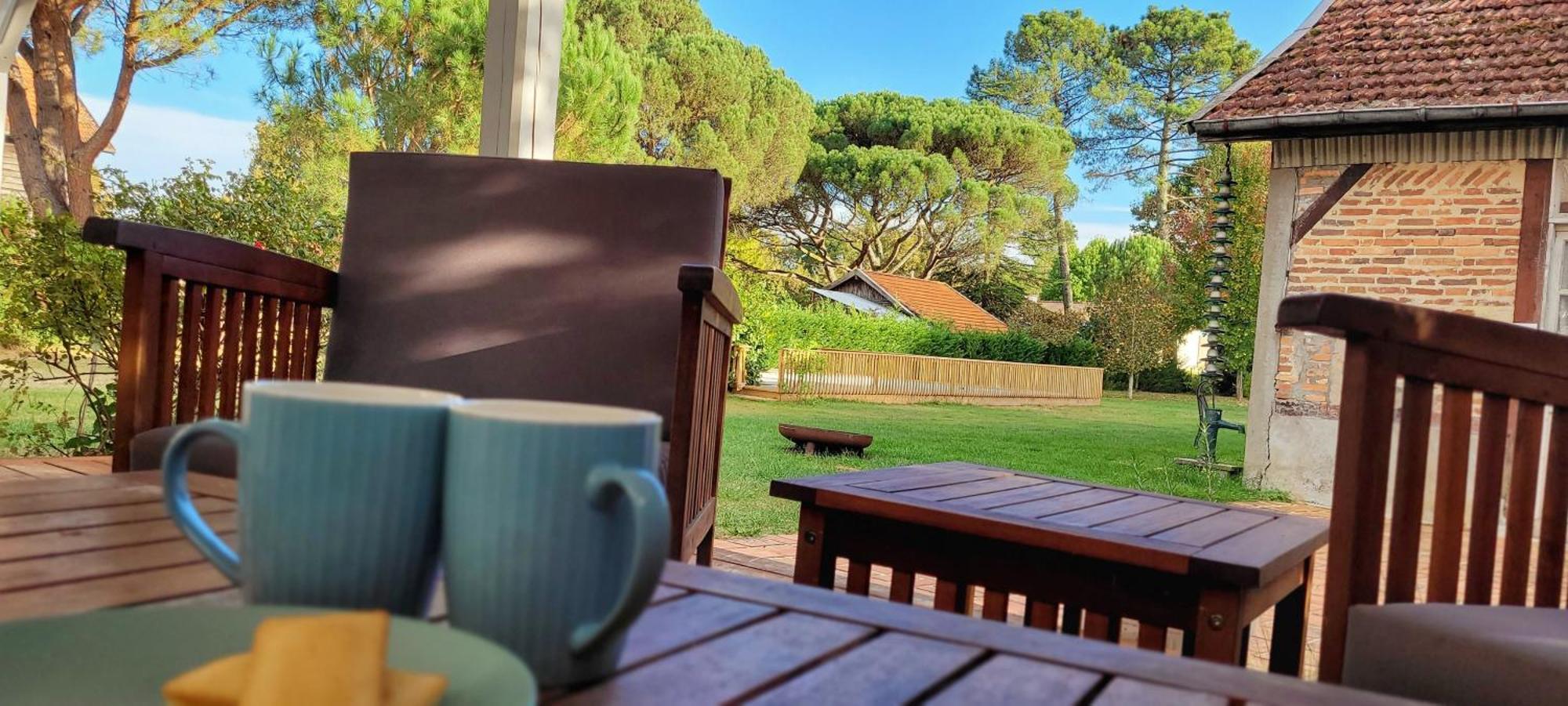 Charmante Maison Dans Les Landes X 10 Avec Piscine Et Salle D Escalade Lue Zewnętrze zdjęcie